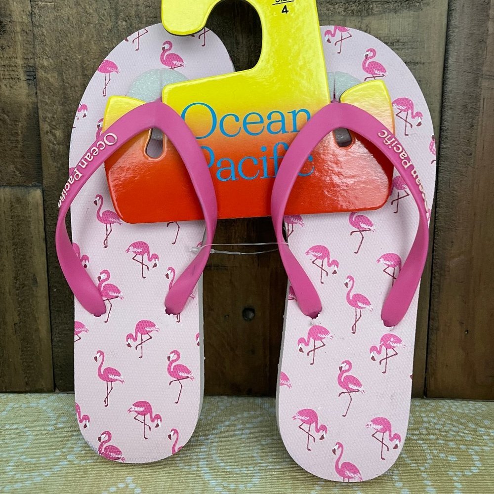 Ocean Pacific OP Flip Flop Flamingo